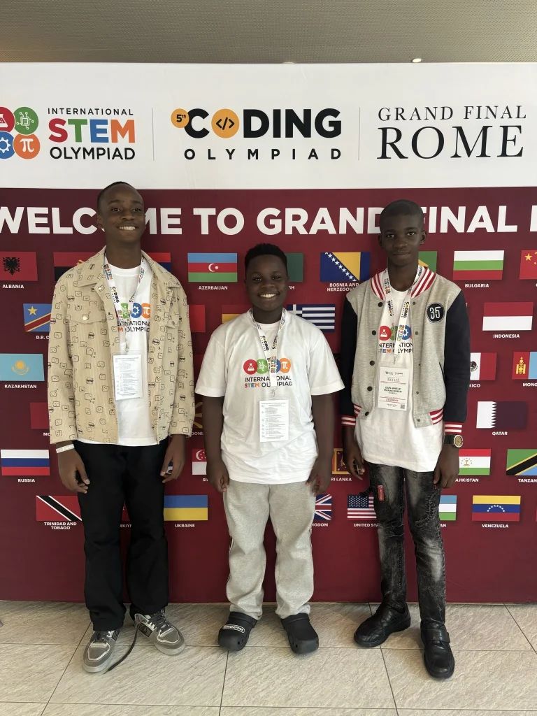 Nigerian Students Compete at International STEM Olympiad Finale in Rome