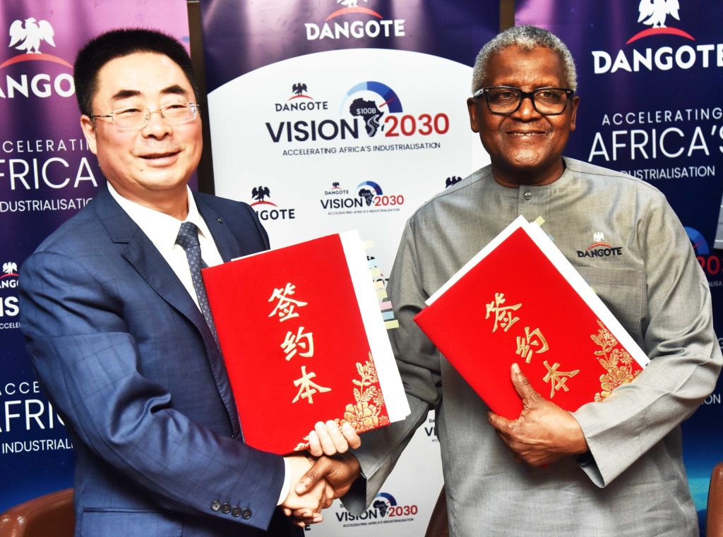 Dangote, Sinoma Seal $800 Million Deal to Double Itori Cement Plant Capacity