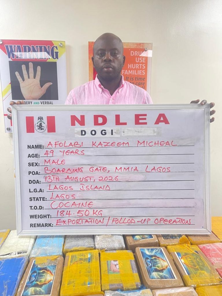 Nigerian Authorities Seize ₦39bn Worth of Cocaine, Arrest Popular Social Media Influencer