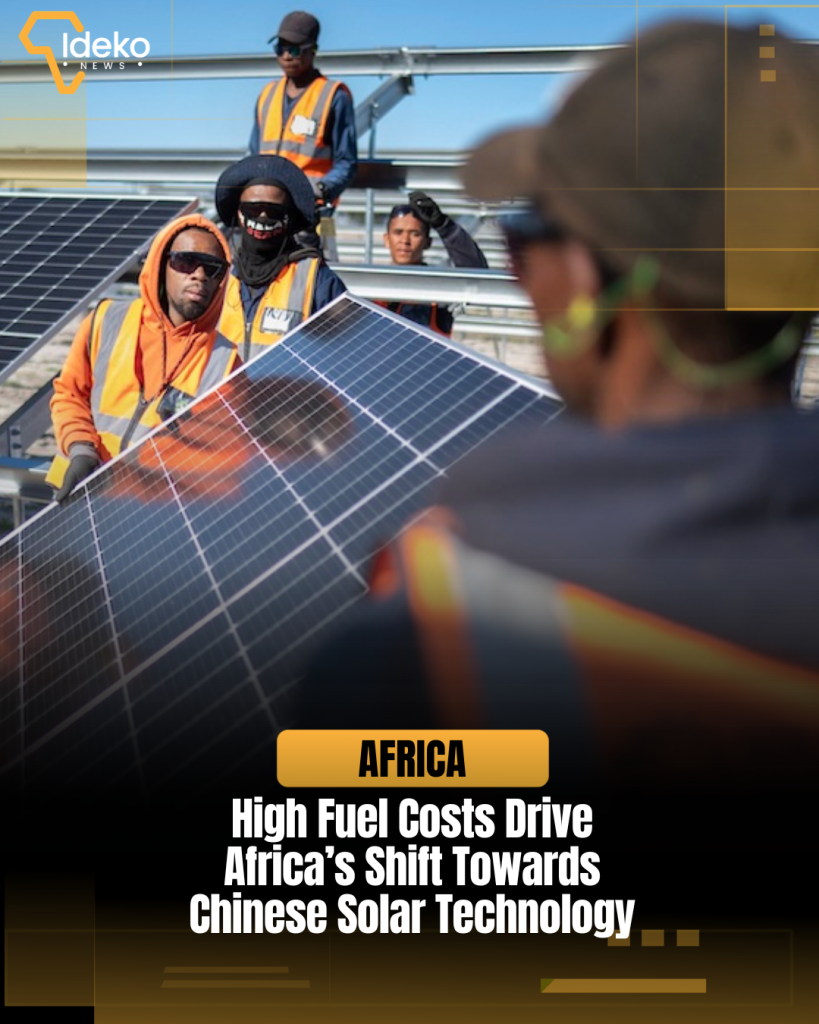 High Fuel Costs Drive Africa’s Shift Towards Chinese Solar Technology