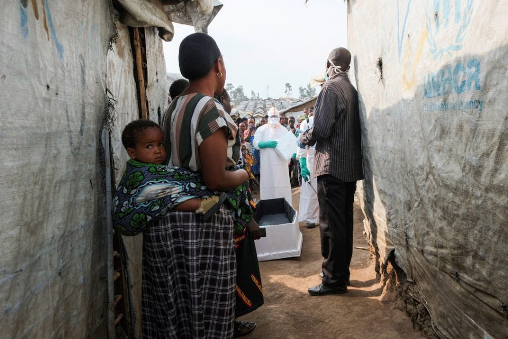Ebola Response Hit as Thousands Flee DR Congo Camp
